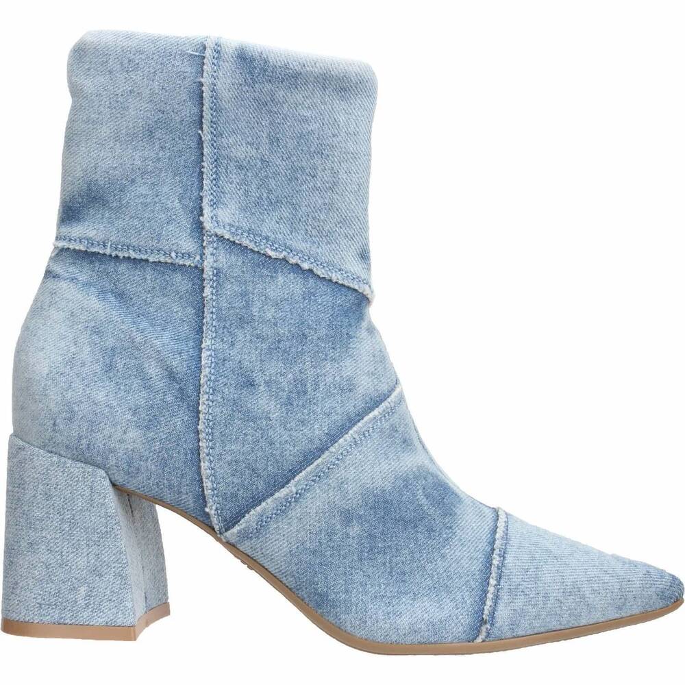 NEW LOVE RIO women's maron ankle booties in denim blue